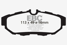 Load image into Gallery viewer, EBC Redstuff Ceramic Low Dust Rear Brake Pads for Ford Mustang 2010-2013