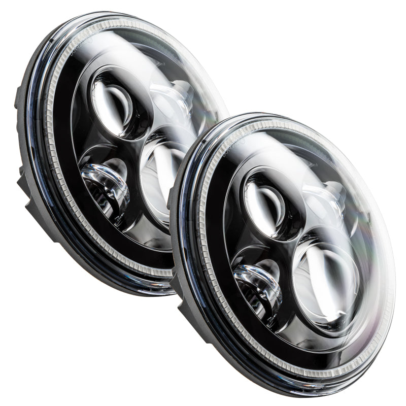 Oracle Lighting 7-Inch High Powered LED Headlights with ColorSHIFT for Jeep Wrangler and Off-Road Vehicles