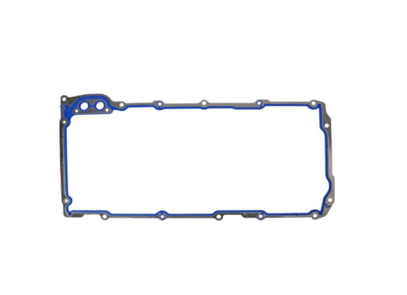Fel-Pro OS 30693 R Engine Oil Pan Gasket for Chevy Silverado 1500 and Corvette - PermaDry Molded Rubber