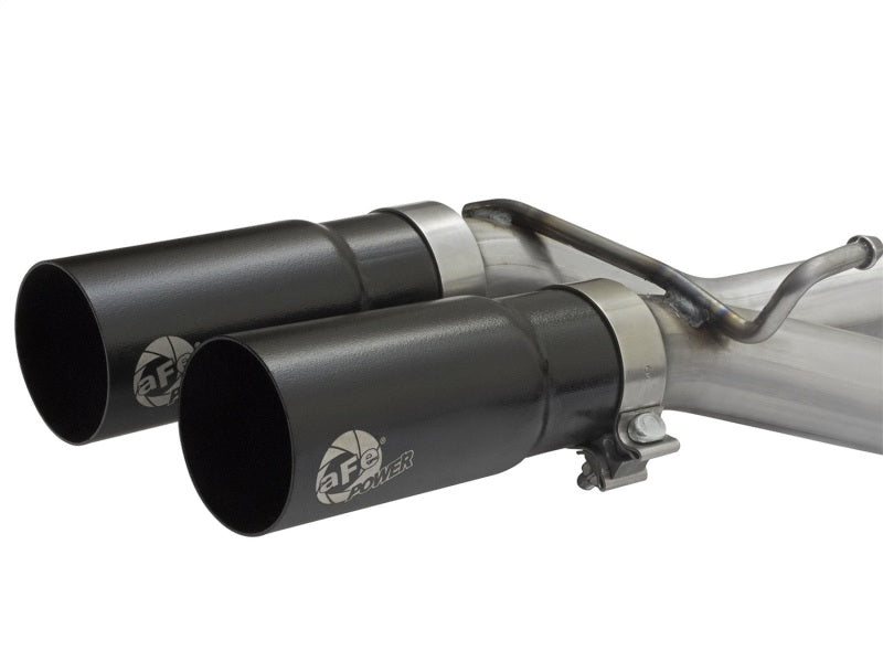 aFe Rebel Series Dual Center Exit Cat-Back Exhaust System for Ford F-150 2004-2008 with V8 Engines