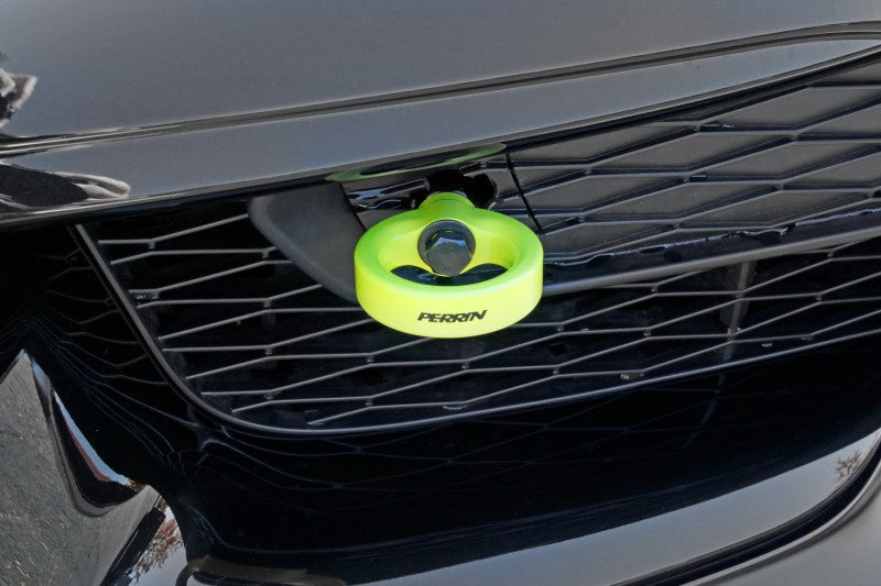 Perrin Performance Front Tow Hook Kit for 2020-2025 Toyota Supra - Neon Yellow