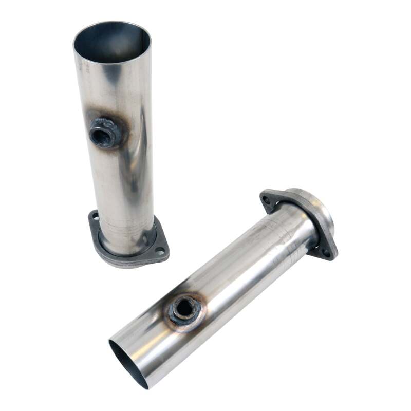 BBK 2-3/4 Inch Universal Flared Exhaust Flow Tubes with High Flow Catalytic Converters for 2012-2013 Ram 1500