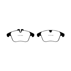 EBC Redstuff Ceramic Low Dust Front Brake Pads for Jaguar XF and S-Type * Part Number EBC DP31911C