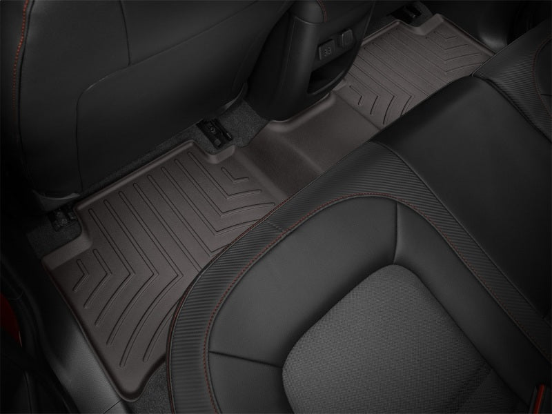 WeatherTech DigitalFit Rear FloorLiner for 2015-2016 Chevrolet Colorado and GMC Canyon - Cocoa