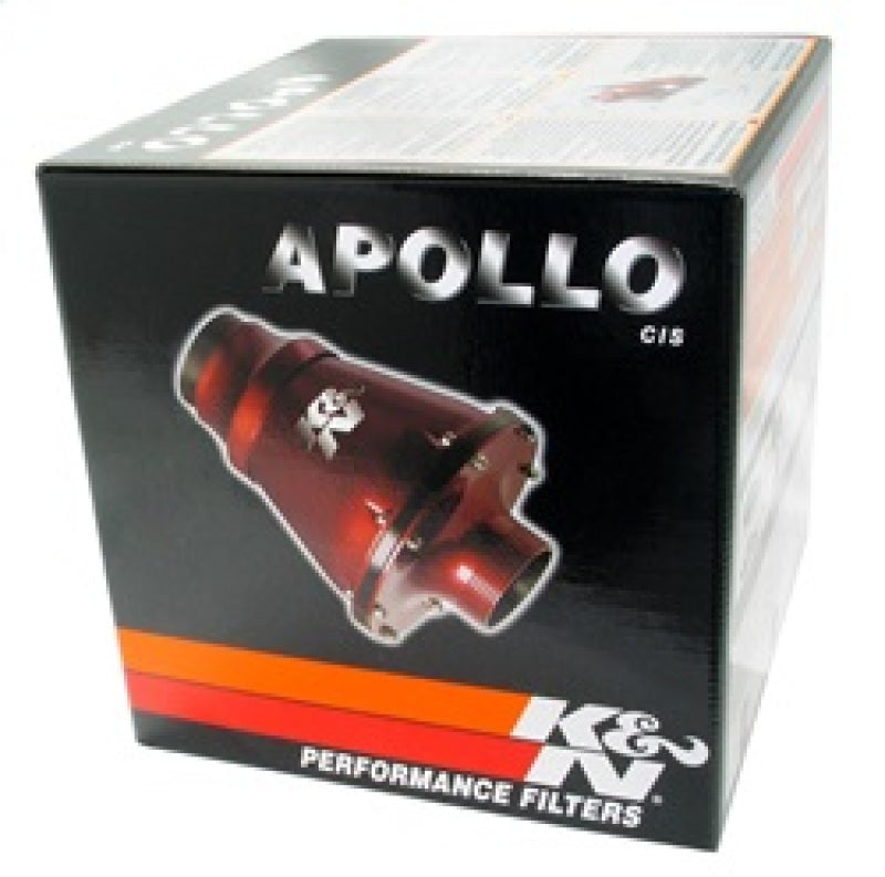 K&N Engineering Apollo RC-5052AB Universal Cold Air Intake System with 70mm Flange