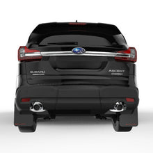 Load image into Gallery viewer, Rally Armor 18-25 Subaru Ascent Black UR Mud Flap with Grey Logo - Durable Polyurethane Car Mud Guard