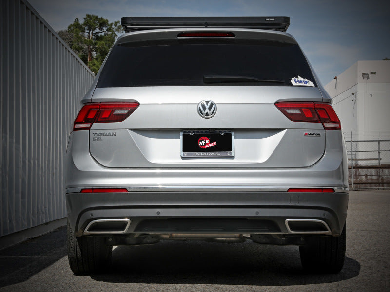 aFe MACH Force-Xp 3-inch to 2.5-inch Stainless Steel Cat-Back Exhaust System for Volkswagen Tiguan (2018-2020) with 2.0L Engine