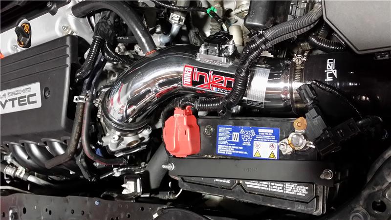 Injen 12-15 Honda Civic Si & 13-15 Acura ILX 2.4L Cold Air Intake with MegaRam Technology - Polished Finish