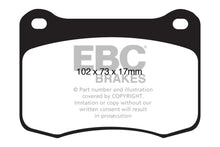 Load image into Gallery viewer, EBC Yellowstuff Rear Brake Pads for Lexus IS F 2008-2014 * Part Number ebcdp41820r