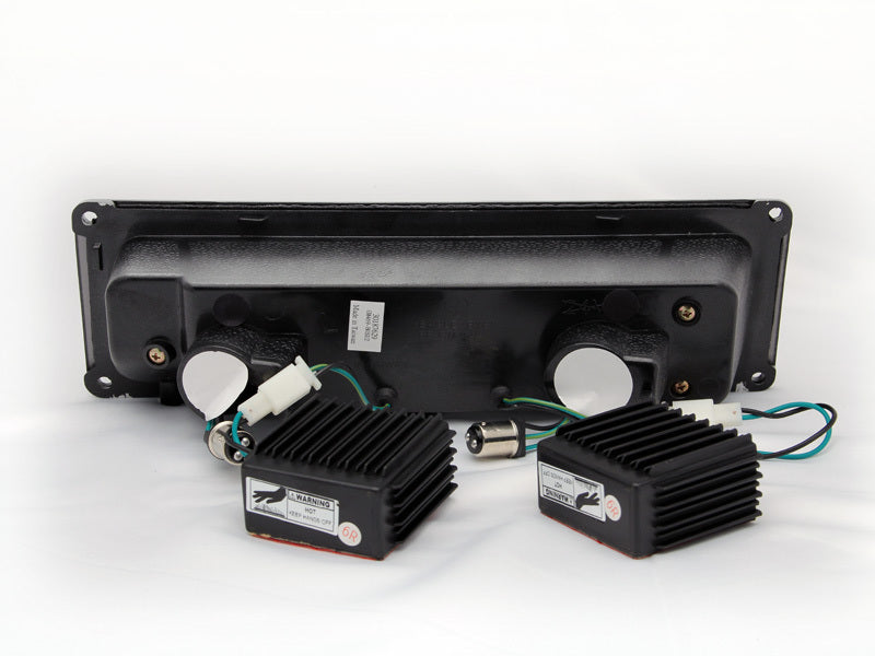 ANZO 1988-1998 Chevrolet C1500 LED Parking Lights with Smoke Lens and Black Housing