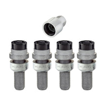 Load image into Gallery viewer, McGard Wheel Lock Bolt Set - Radius Seat, M14 x 1.5, 17mm Hex, Black Finish
