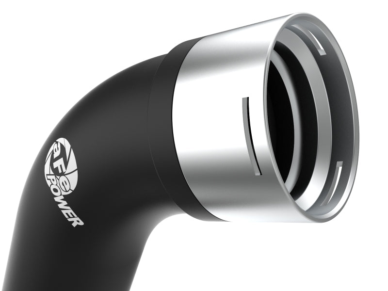 aFe BladeRunner Black 3-Inch Intercooler Hot and Cold Side Pipe Kit for Jeep Wrangler (JL) 2020-2021 with V6-3.0L EcoDiesel