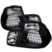 Load image into Gallery viewer, Spyder BMW E46 3-Series 99-01 LED Tail Lights in Black with Stock Bulb Compatibility