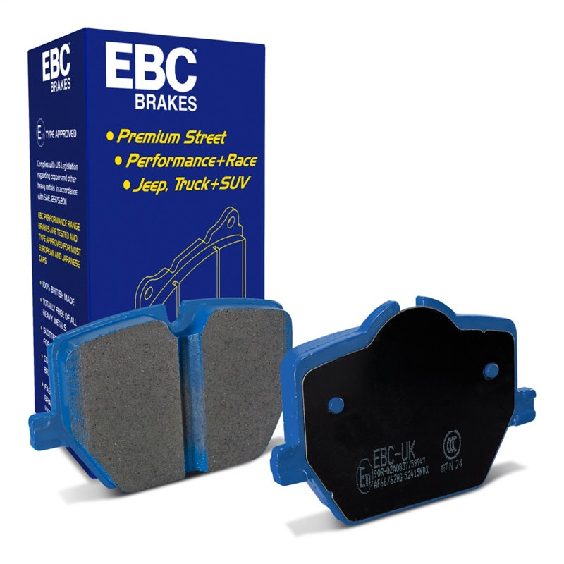 EBC Bluestuff NDX Full Race Brake Pads for BMW G20 and Toyota Supra
