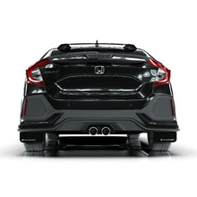 Load image into Gallery viewer, Rally Armor 17-21 Honda Civic UR Series Black and White Logo Mud Flaps