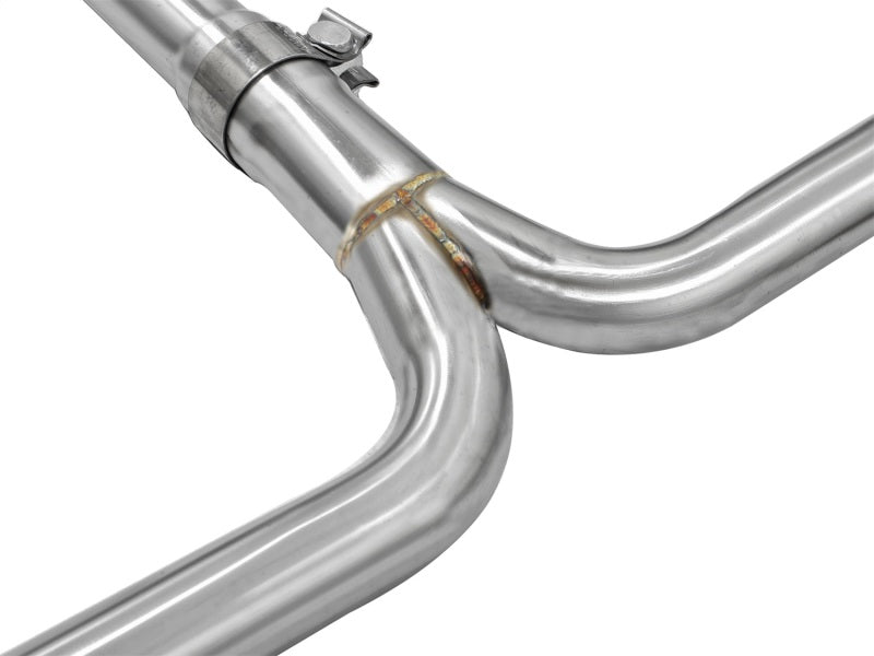 aFe Takeda 2.25-inch to 2-inch Stainless Steel Cat-Back Exhaust System with Polished Tips for Honda Accord 2008-2012 V6 3.5L