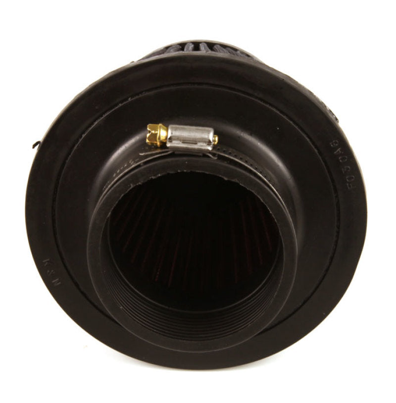 K&N Engineering Universal Rubber Air Filter with 3-Inch Flange, 6-Inch Base, and 4-Inch Top