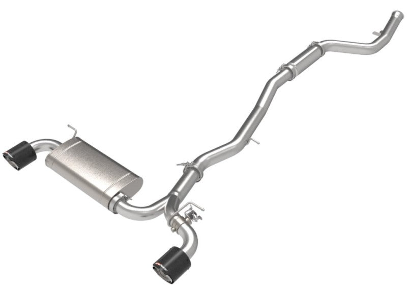 aFe Power Takeda Cat-Back Exhaust System for Toyota GR Supra 2021-2024 with Carbon Fiber Tips