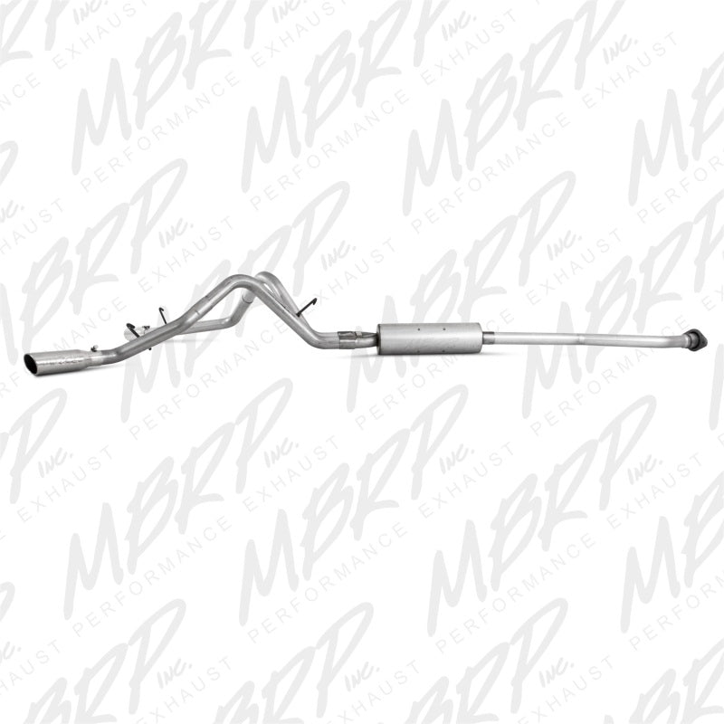 MBRP Armor Lite Series Cat Back Exhaust System for Chevrolet Silverado 1500 and GMC Sierra 1500 (2003-2007) – Dual Split Side Exit with 3.5-inch Tips