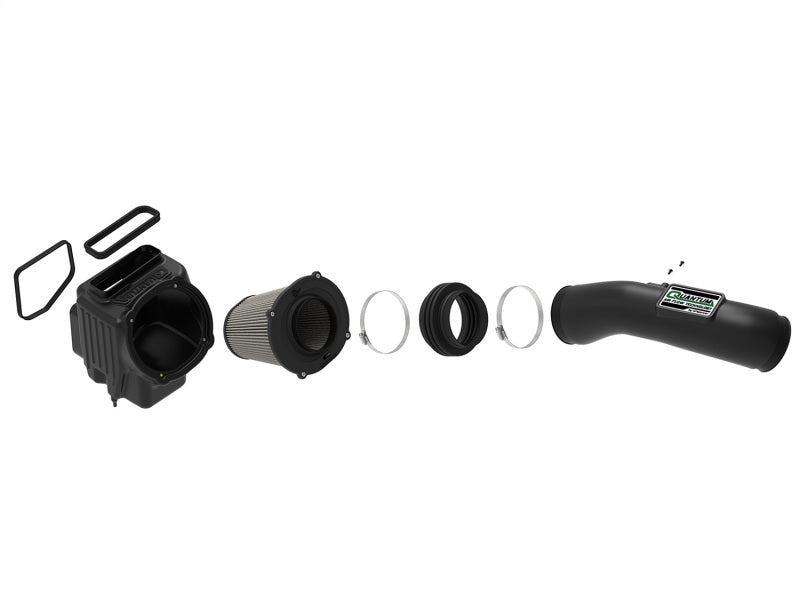 aFe Quantum Pro DRY S Cold Air Intake System for Chevrolet Silverado and GMC Sierra Duramax V8-6.6L L5P (2017-2018)