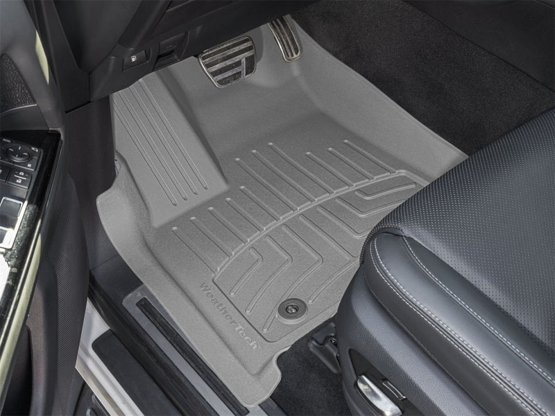 WeatherTech FloorLiner HP Front Floor Mats, Gray, Fits 2022-2025 Lexus LX 600, Part Number WET4617131IM