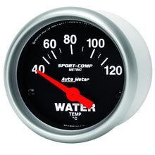 Load image into Gallery viewer, AutoMeter Sport-Comp 52mm Electronic Water Temperature Gauge with Transducer