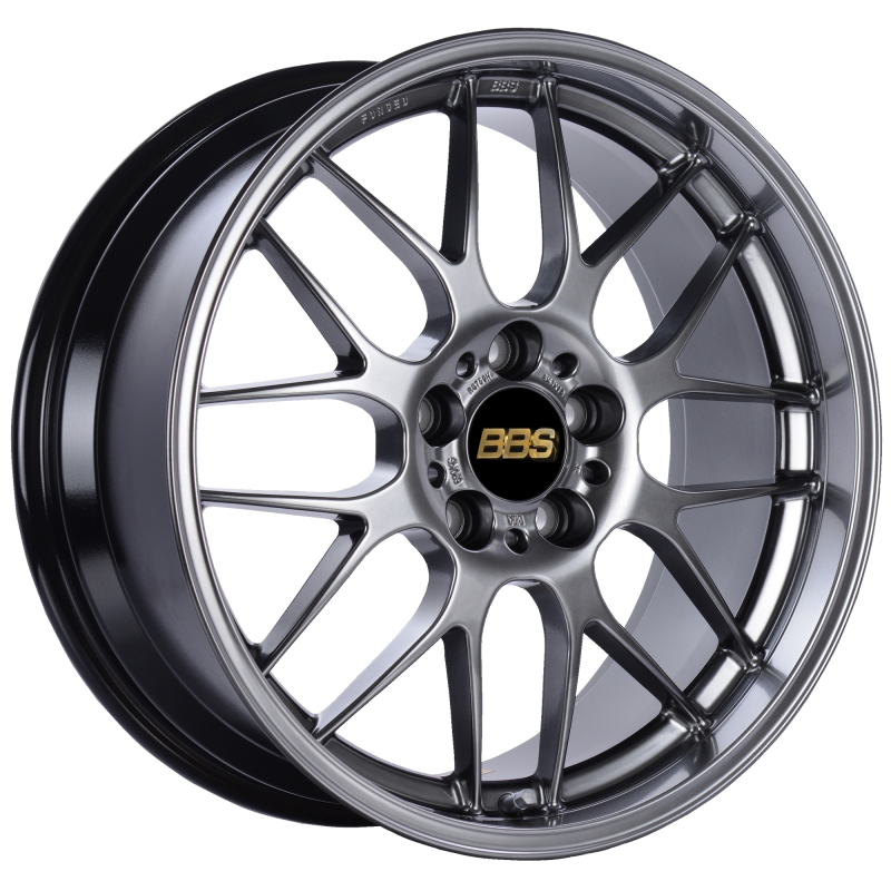 BBS RG-R 18x9 Diamond Black Wheel Part Number BBSRG762HDBK for 5x120 Bolt Pattern