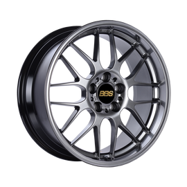 BBS RG-R 18x9 Diamond Black Wheel Part Number BBSRG762HDBK for 5x120 Bolt Pattern