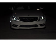 Load image into Gallery viewer, Spyder Mercedes-Benz C-Class 2008-2011 Projector Headlights with DRL, Black - OEM Replacement