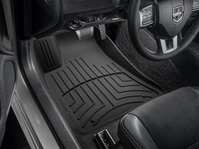 WeatherTech 11-21 Dodge Charger and Chrysler 300 Front FloorLiner HP, Black, Part Number wet443791IM
