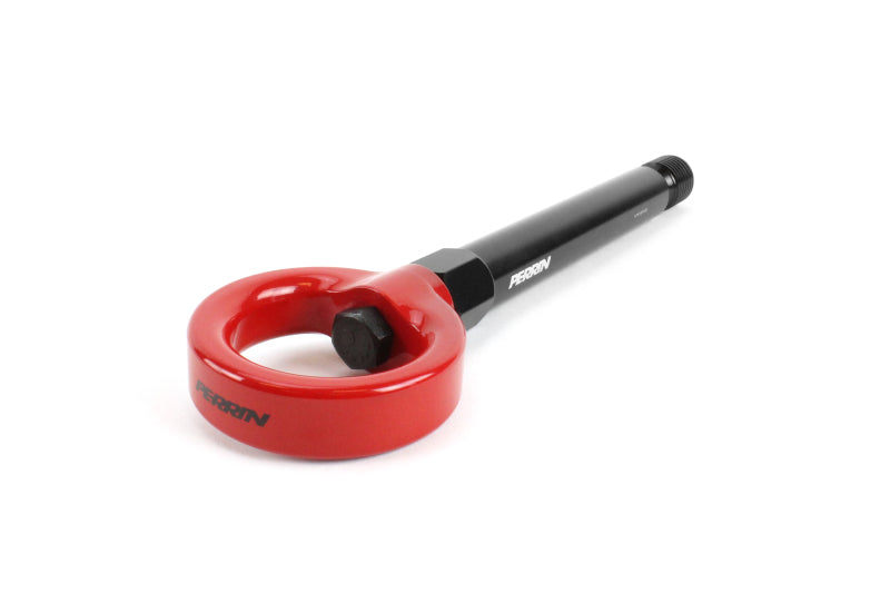 Perrin Performance Rear Tow Hook Kit for 2017-2021 Honda Civic Si, Type R, Touring, and Hatchback * Red