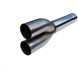 MBRP Dual Muffler Delete Pipe with 4-inch Inlet/Outlet for Diesel Trucks
