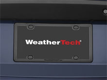 Load image into Gallery viewer, WeatherTech Black ClearFrame License Plate Frame Kit - Durable and Easy to Install