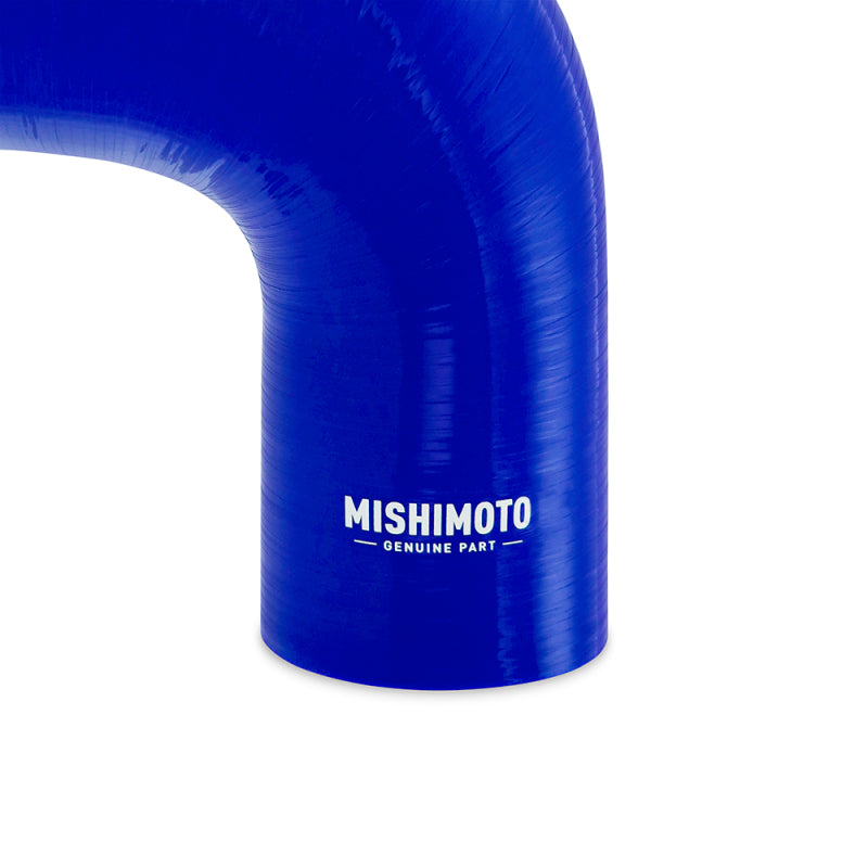 Mishimoto 90-Degree Silicone Transition Coupler 2 inch to 3 inch - Blue