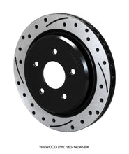 Load image into Gallery viewer, Wilwood SRP Dimpled Rear Rotor for Corvette C5/C6 (Part No. wil160-14040-BK)