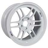 Enkei RPF1 17x9 Inch Wheel with 5x114.3 Bolt Pattern and 35mm Offset in Vanquish White – Part Number enk3797906535WP