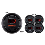AutoMeter Gauge Kit 5 Piece Digital Electric Speedometer and Gauges - Part Number ATM6300