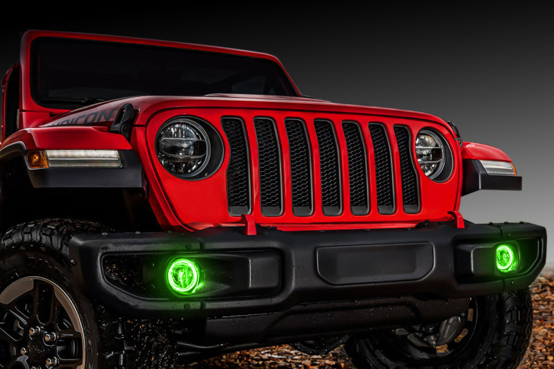 Oracle Lighting Jeep Wrangler JL/Gladiator JT ColorSHIFT LED Fog Light Halo Kit