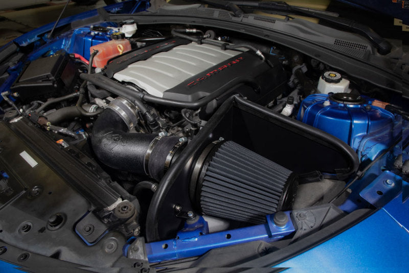 K&N Engineering 16-23 Chevrolet Camaro SS 6.2L V8 F/I DryFlow Performance Air Intake System