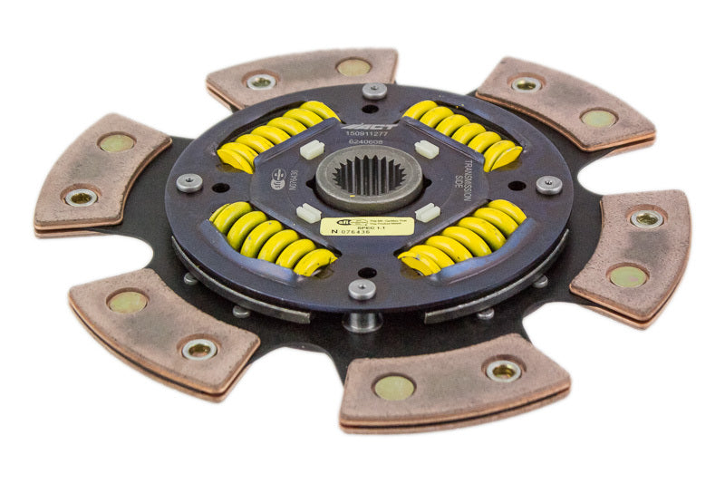 ACT 2003 Mitsubishi Lancer 6 Pad Sprung Race Disc – High-Performance Ceramic Friction Clutch Plate