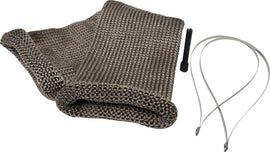 DEI Titanium 4-Inch Knit Exhaust Sleeve (Part Number: dei10040) – 24-Inch Length for Larger Exhaust Pipes