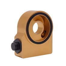Load image into Gallery viewer, Mishimoto Silver M20 Oil Sandwich Plate - High-Flow Oil Cooler Adapter for Automotive Applications