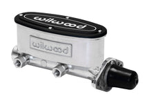 Load image into Gallery viewer, Wilwood High Volume Tandem Master Cylinder - 1 1/8 inch Bore Ball Burnished Finish