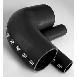 Turbosmart Silicon 90 Degree Reducer Elbow 1.00 inch - Black for High-Performance Vehicles