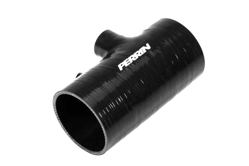 Perrin Performance Turbo Inlet Hose with Turbo Adapter Flange for Subaru WRX and LGT/OBXT (Short) - Black