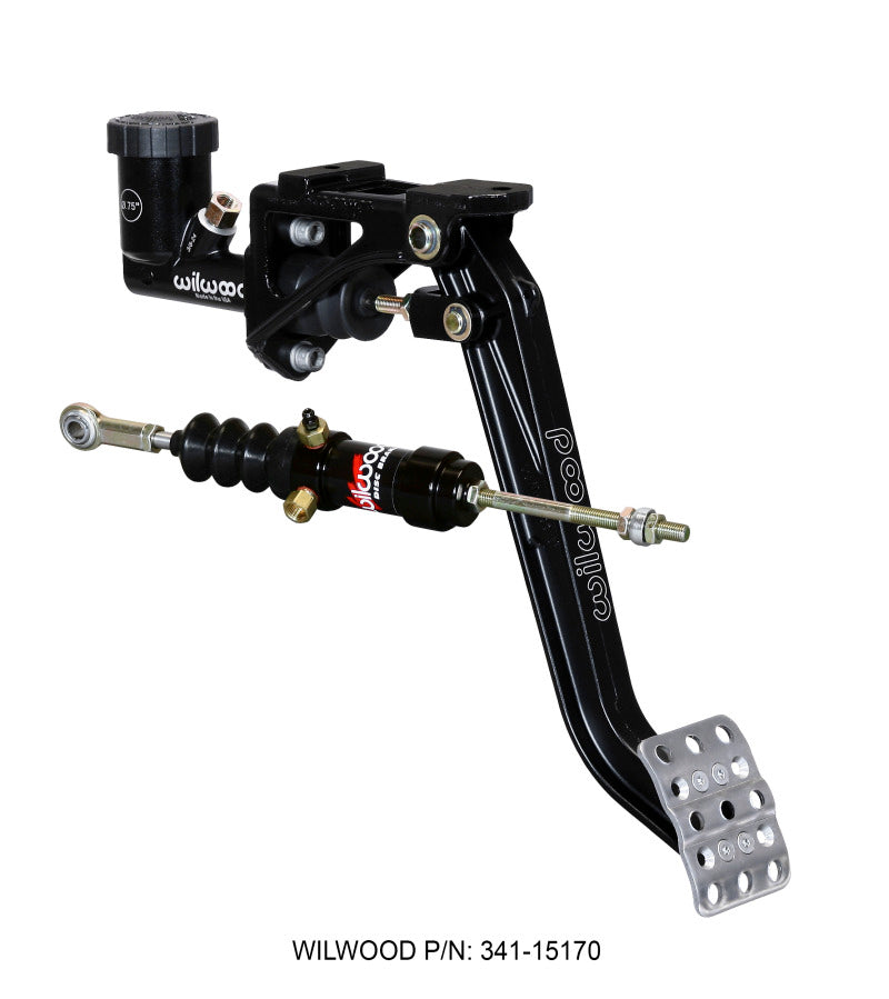 Wilwood Clutch Kit with Forged Adjustable Pedal, Master Cylinder, and Slave Cylinder * Swing Mount, 7:1 Ratio