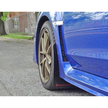 Load image into Gallery viewer, Rally Armor UR Series Mud Flaps for 2015-2018 Subaru WRX - Black with Light Blue Logo