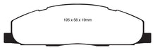 Load image into Gallery viewer, EBC Greenstuff 09-11 Dodge Ram 2500 Rear Brake Pads * Heavy Duty Disc Pads for 4x4 Off-Road Use