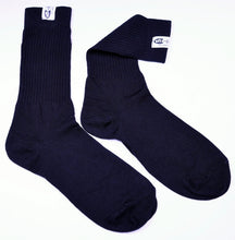 Load image into Gallery viewer, RaceQuip Black SFI 3.3 Fire-Resistant Racing Socks 2XL, Part Number RQP411997