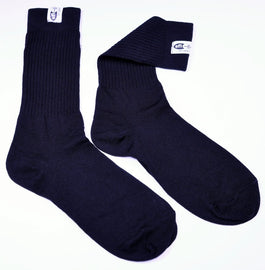 RaceQuip Black SFI 3.3 Fire-Resistant Racing Socks 2XL, Part Number RQP411997